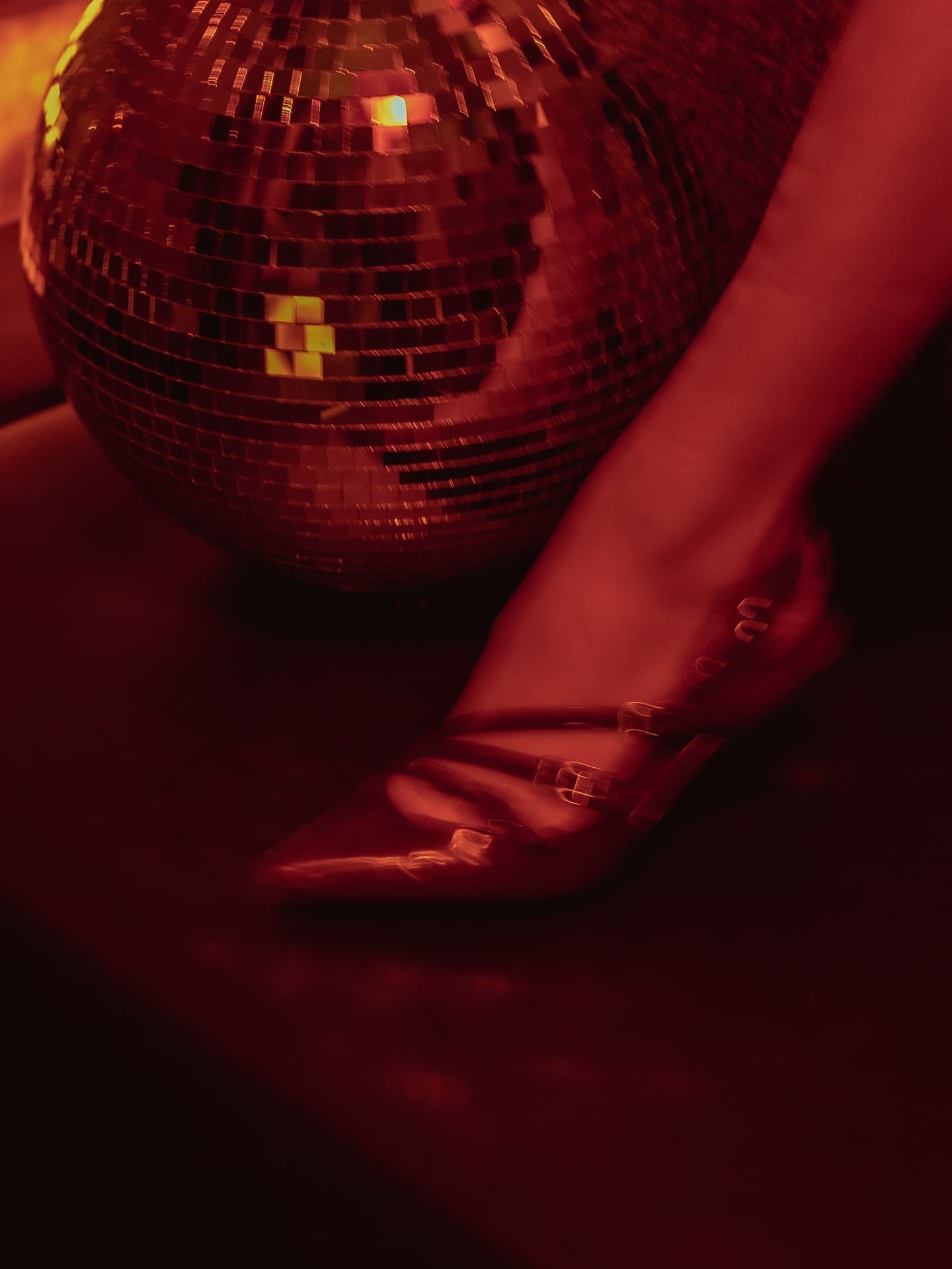 Disco ball and heels — making memories at GRAPE