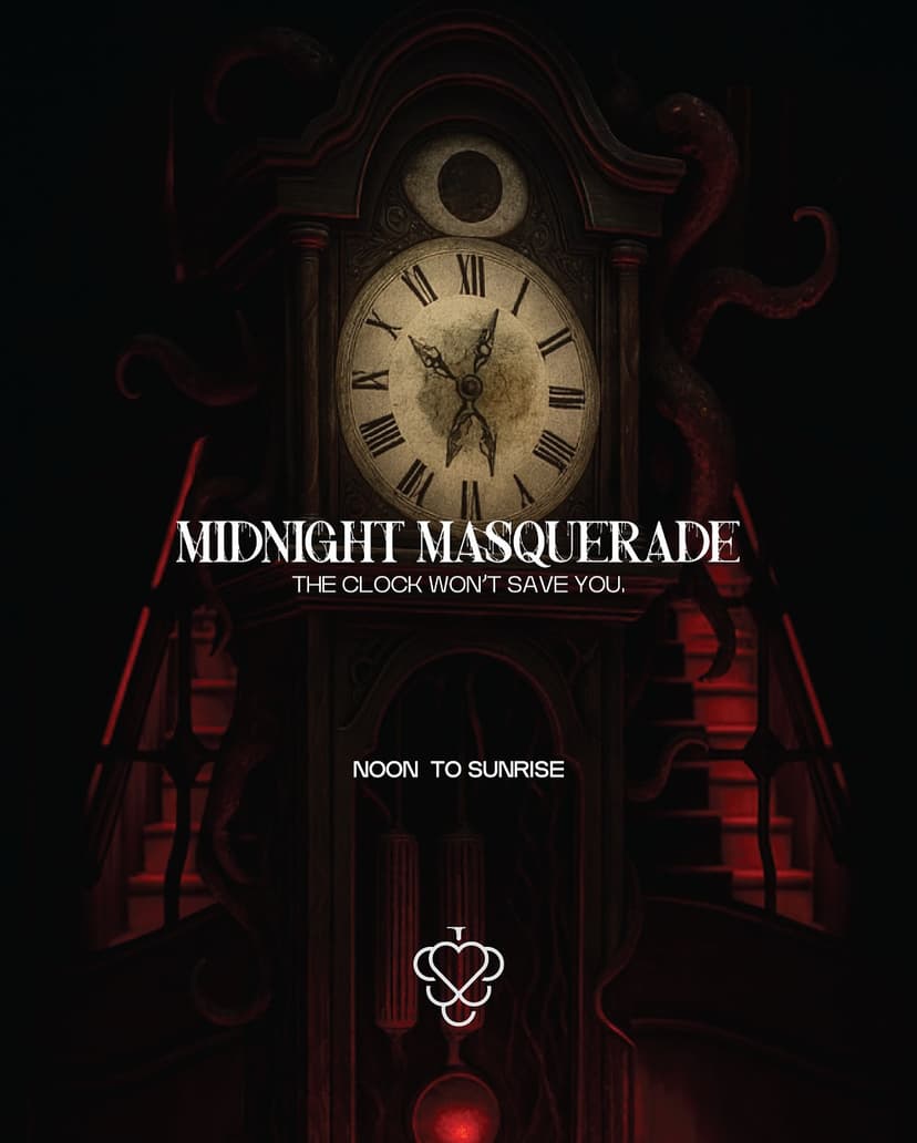Midnight Masquerade — GRAPE special event poster